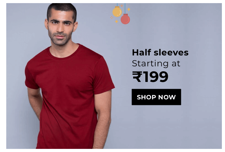 Half Sleeve T-Shirts for Men