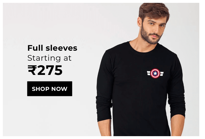 Full Sleeve T-Shirts for Men