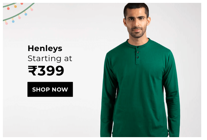 Henley T-Shirts for Men