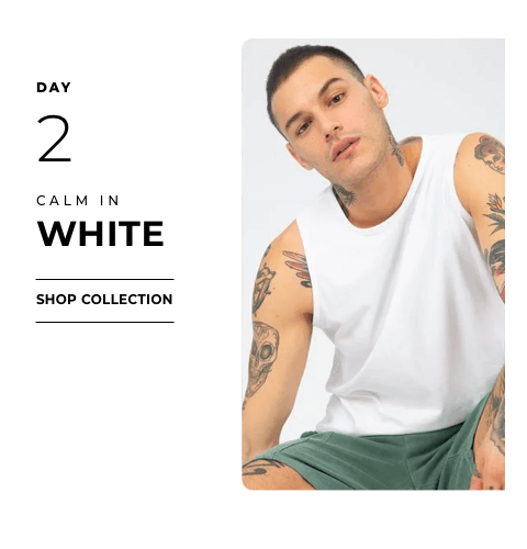 Navratri 2019 Day 2 - White Color T Shirt