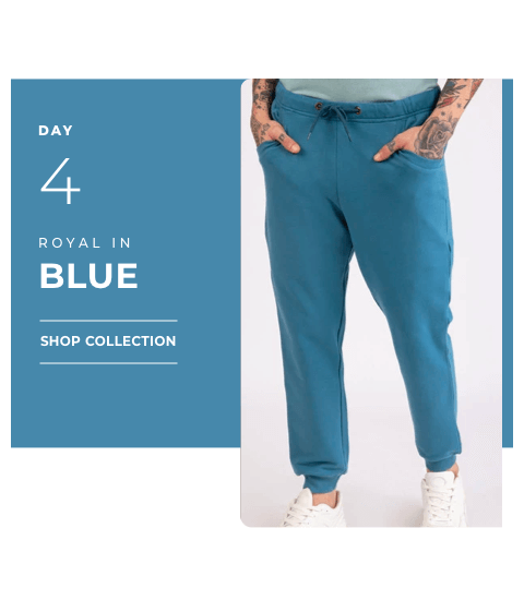 Navratri 2019 Day 4 - Blue Color T Shirt
