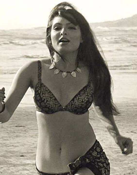 Parveen Babi vintage bikini photo