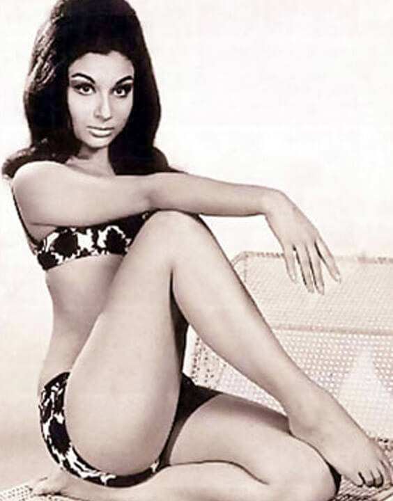 Sharmila Tagore vintage bikini photo