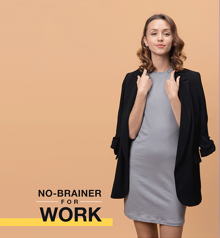 Grey Dress for Women