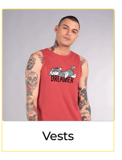 bewakoof sleeveless t shirts
