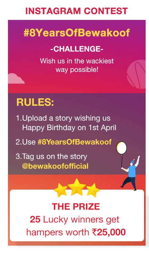 Instagram Contest By Bewakoof.com