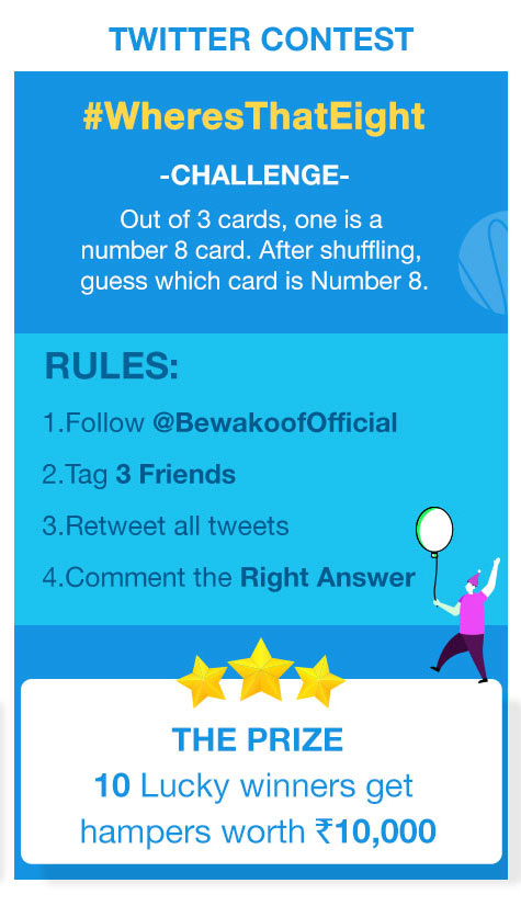 Twitter Contest By Bewakoof.com