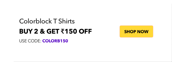 ColorBlock T-shirts for Women