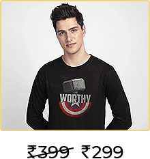 Worthy Full Sleeve T-Shirt (AVEGL)
