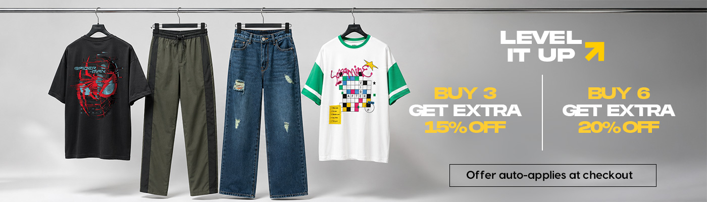 Buy more Save More Offer Banner Women