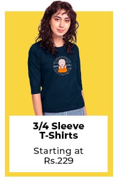 Women's 3/4 Sleeve T-Shirt