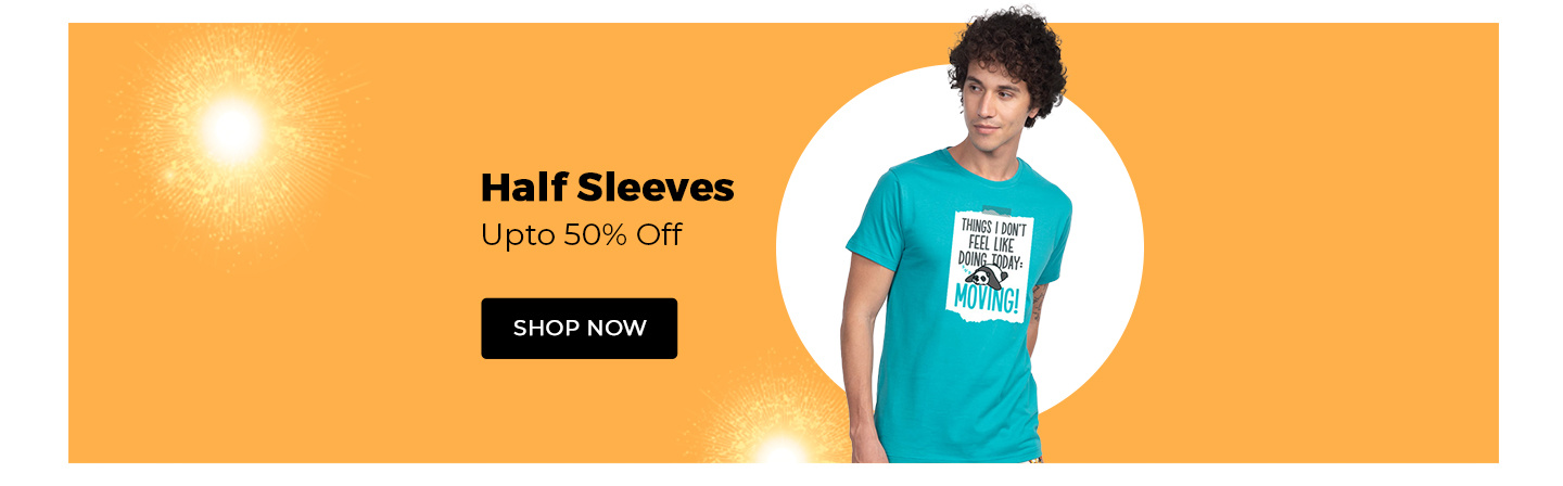 Half Sleeve T-Shirts for Men