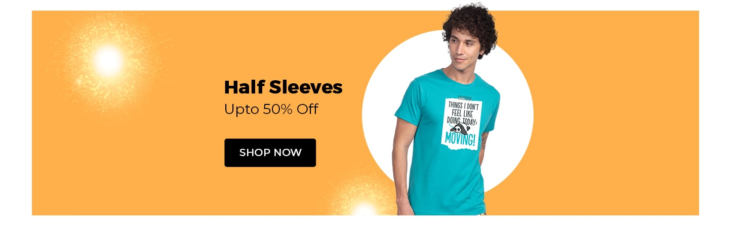 Half Sleeve T-Shirts for Men