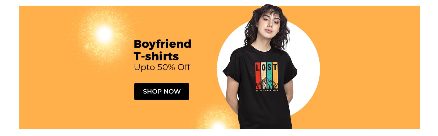 Boyfriend T-Shirts for Women