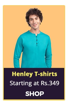 Henley T-Shirts for Men