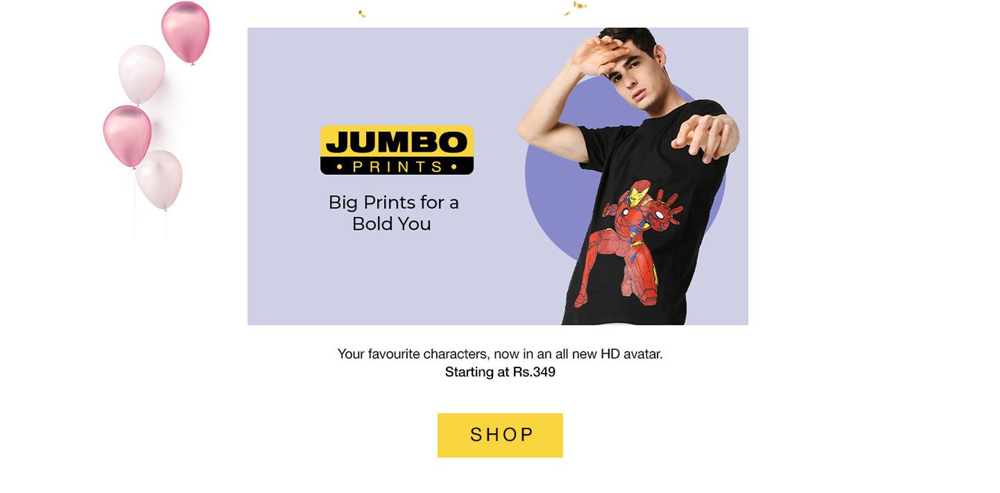Jumbo Prints for Men
