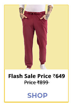 Dark Maroon Casual Jogger Pant