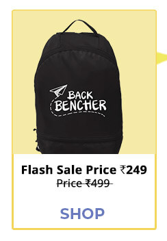 Last Benchers Printed Small Backpack