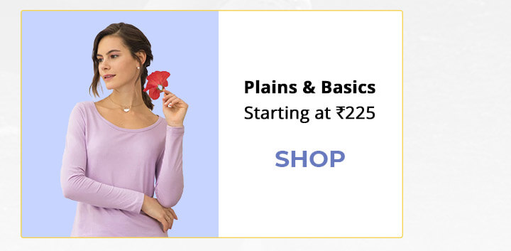 Plain T-Shirts for Women