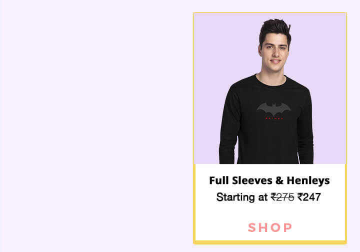 Full Sleeve T-Shirts for Men