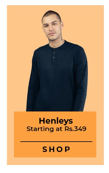 Henley T-Shirts for Men