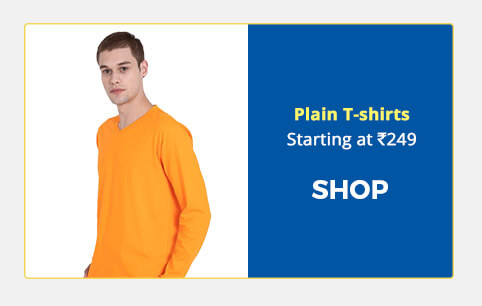 Plain T-Shirts for Men