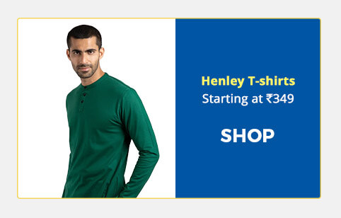 Henley T-Shirts for Men