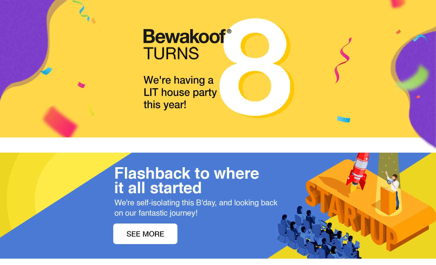 Bewakoof's Journey of 8 Years