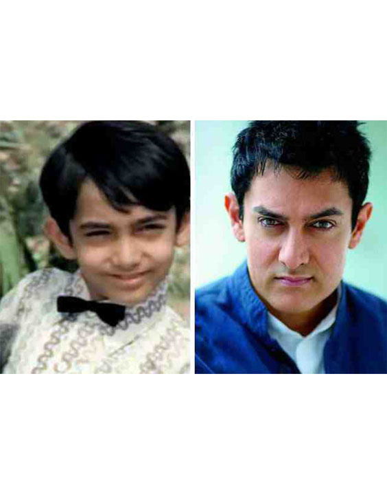 Bollywood Child Actors: Then And Now 7 Aamir Khan |Bollywood child actors - Bewakoof Blog
