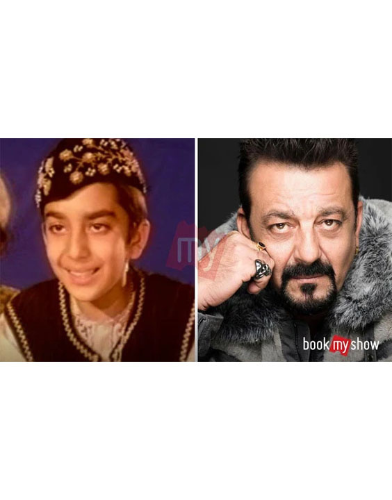 Bollywood Child Actors: Then And Now 5 Sanjay Dutt |Bollywood child actors - Bewakoof Blog