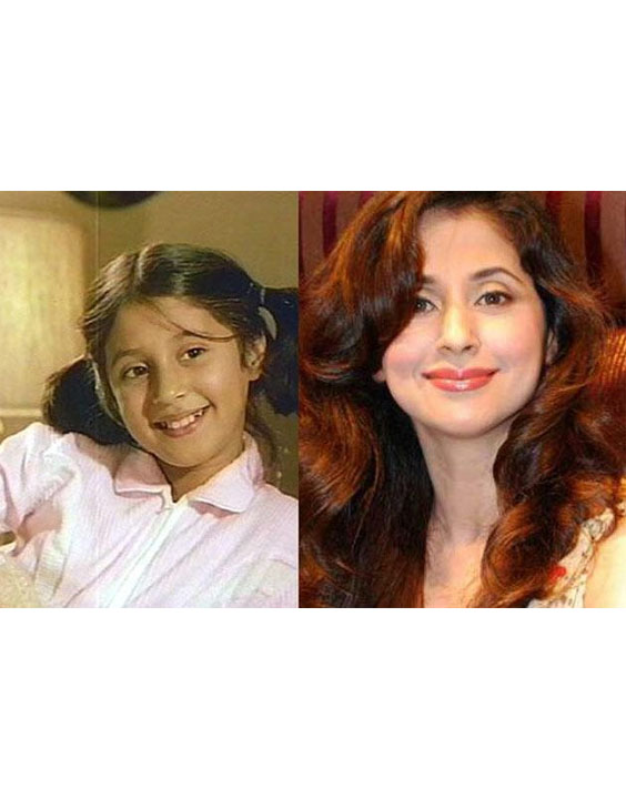 Bollywood Child Actors: Then And Now 14 Urmila Matondkar |Bollywood child actors - Bewakoof Blog