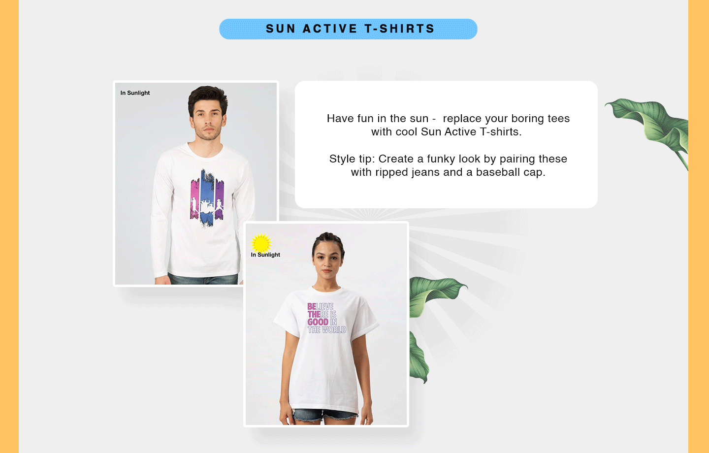Sun Active T-Shirts