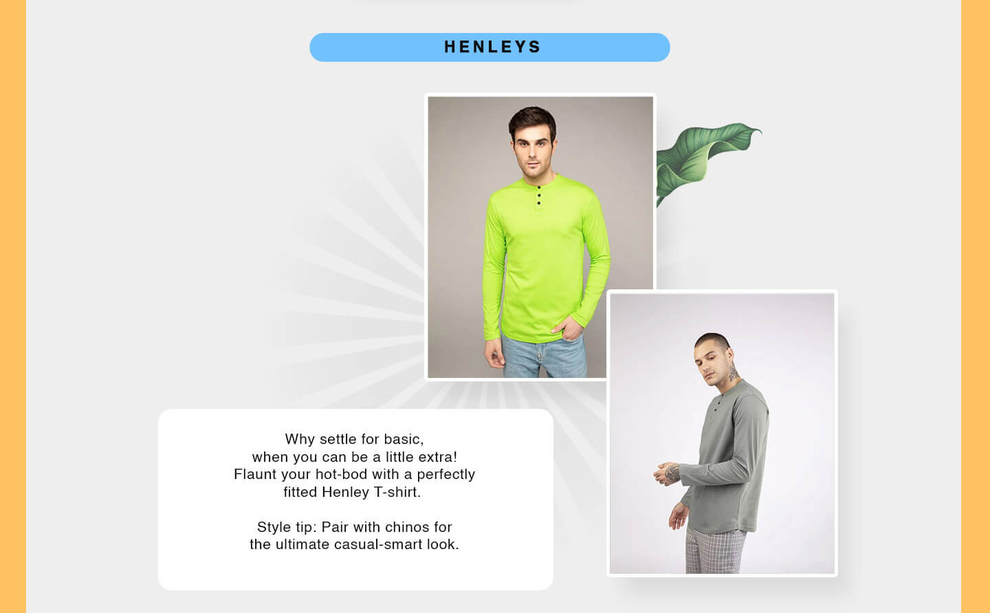 Henley T-Shirts