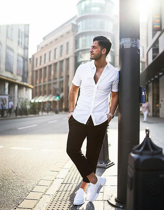 White Shirts Style for Men - casual outfits for men | Bewakoof Blog