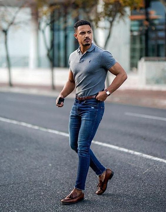 Mens smart casual 2024 night out outfit