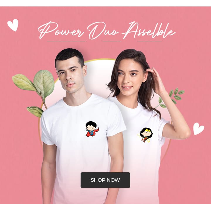 Couple t cheap shirts online bewakoof