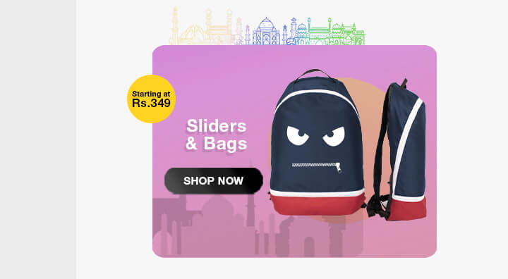 Sliders & Bags for Men