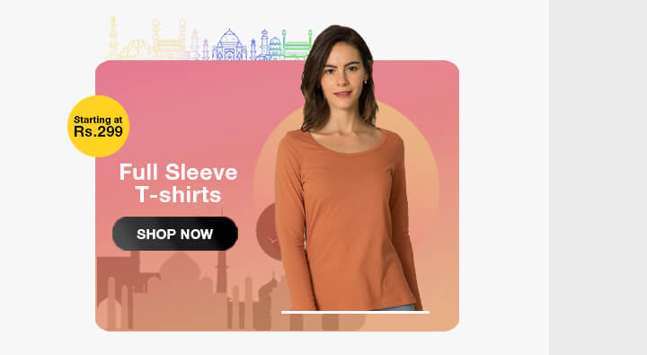 Full Sleeve T-Shirts for Women