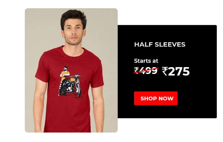 Half Sleeve T-Shirts for Men