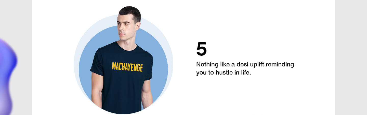Machayenge Half Sleeve T-Shirts