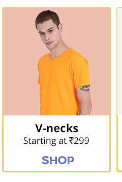 V Neck T-Shirts for Men