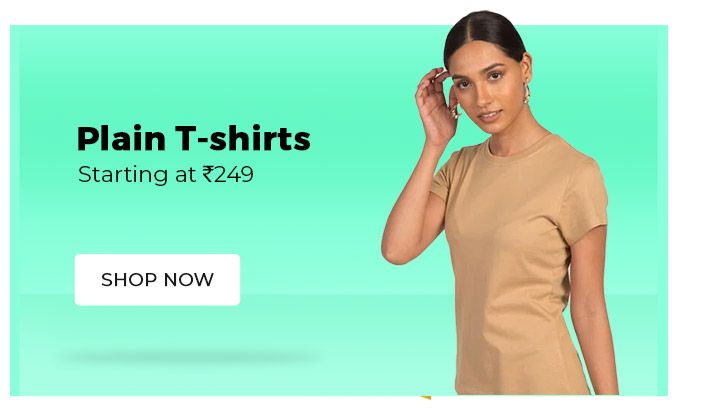 Plain T-Shirts for Women