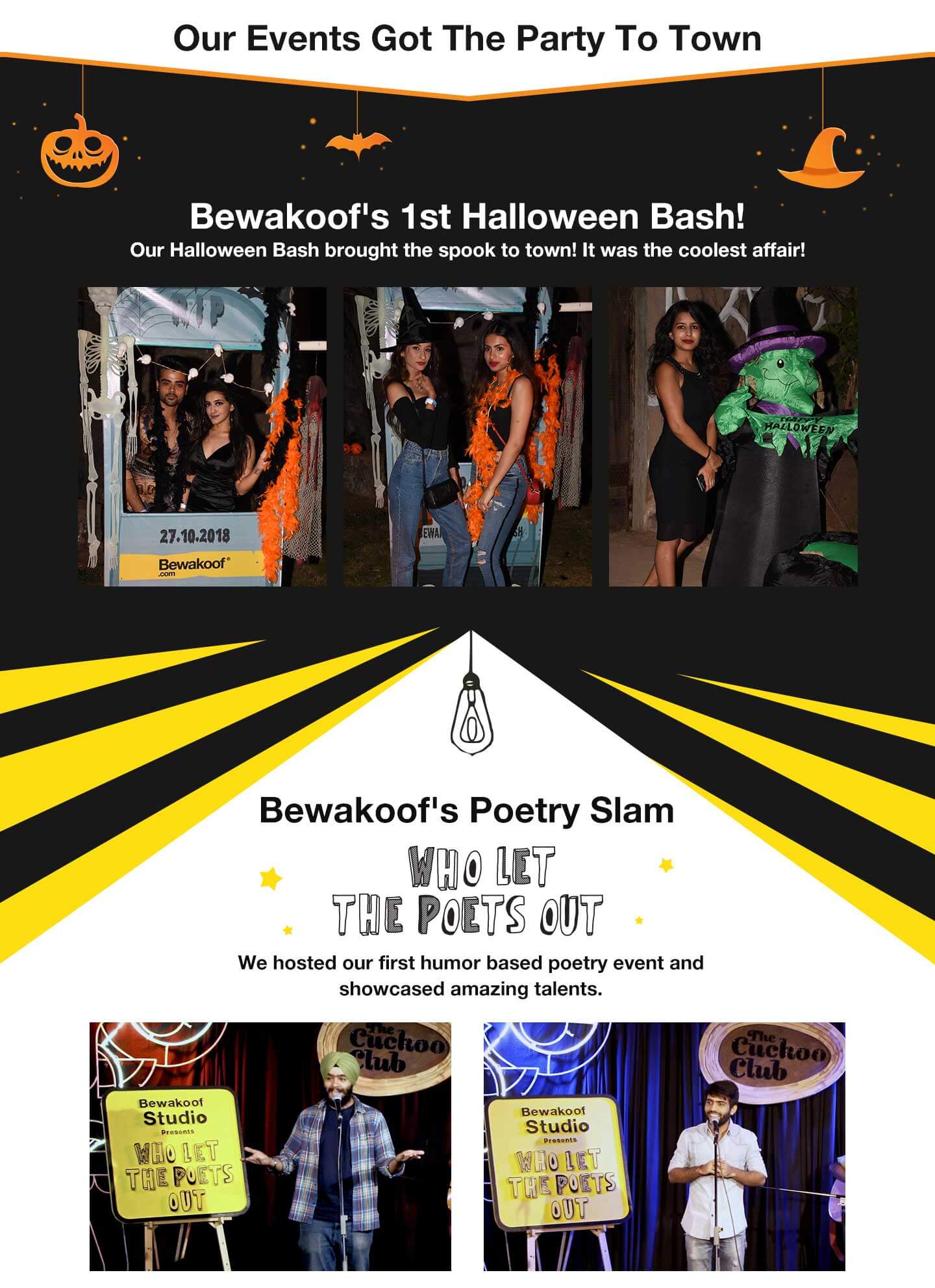 Bewakoof's Halloween Bash