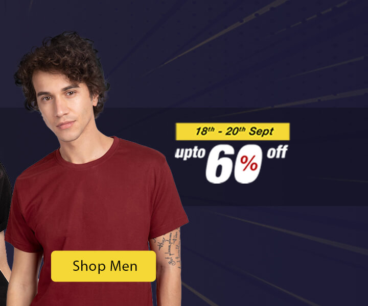 The Shopaholics Assemble Sale for Men - Bewakoof Sale