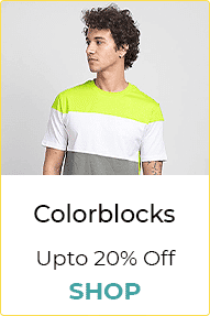 Color Block T-Shirts for Men