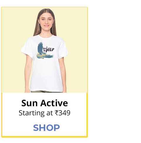 Sun Active T-Shirts for women