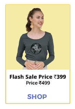 So Much Time Scoop Neck Full Sleeve T-Shirt