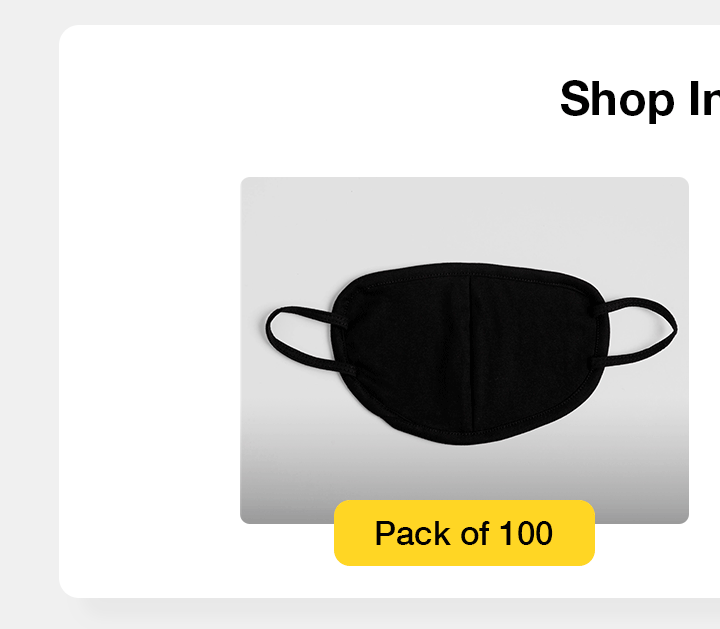 Masks Combos - packs of 100