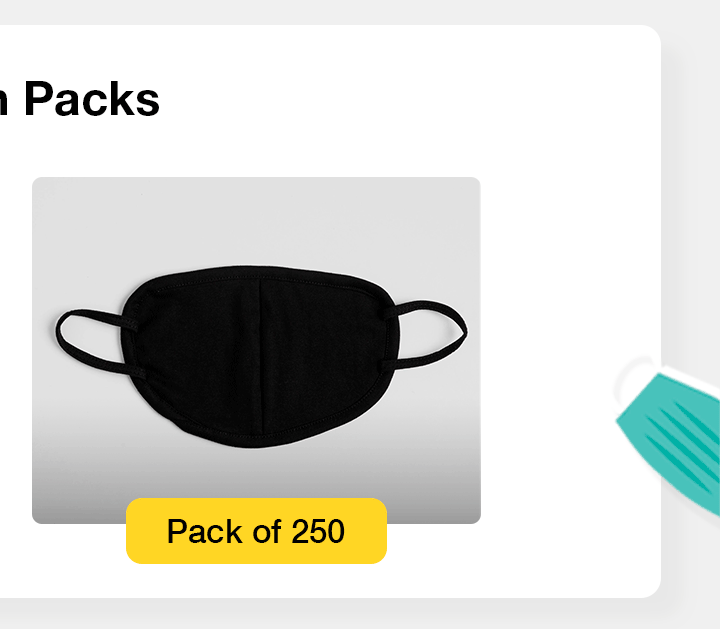 Masks Combos - packs of 250