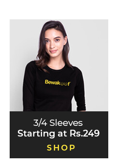 Women 3/4 Sleeve T Shirts